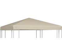 Couverture de toit de belvédère 310 g / m² 3x3 m Beige