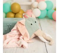 Couverture De Voyage Coussin Éléphant Enfant Green And Pink Pastel 85X140