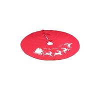 Couverture décorative Ø 100 cm Père Noël pour pied de sapin
