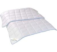 Couverture d'été Unyqoos® 155x220 cm – Qualité TopCool, couverture d'été légère, respirante et thermorégulatrice, housse (tissage satiné) 100% polyester, garnissage 100% polyester, lavable à 95°C