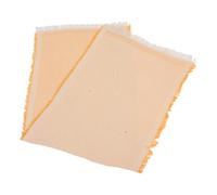 Couverture D'extérieur Jaune en Coton, Élégante, pour Pique-niques | Texture Douce, Usage au Sol Table, Format Compact pour Voyages, Familles et Plage