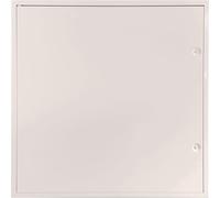 Couverture d'inspection Primus, blanche, 700x700 mm, couvercle carré