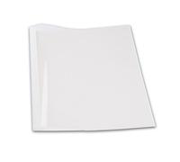 Couverture dos cartonné blanc pour thermosoudure 250 g - 1,5 mm