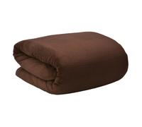 Beautissu Aurelia Plaid Polaire 150x200cm - Couverture Douce, Douillette & Confortable en Microfibre pour Le Canapé et comme Couvre-Lit - Plaid Marron Foncé