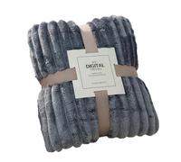 Couverture douillette de canapé, en sherpa, polaire douce et chaude, en velours côtelé, moelleuse, confortable, pour lit et canapé, 45 x 65 cm, motif J)
