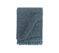 vidaXL Couverture coton 125x150 cm - Bleu indigo