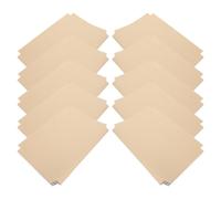 Couverture en Papier Kraft 10 Pièces Auto-adhésive de Livre | Protection Anti-rayures, Étiquette Écrivable, Pose Facile, Ajustement Serré pour Couvertures Rigides et Poche