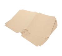 Couverture en Papier Kraft Auto-adhésive 10 Pièces de Livre | Étiquette Inscriptible, Protection Anti-rayures, Ajustement Serré, Style Vintage Rétro, pour Salles de Classe