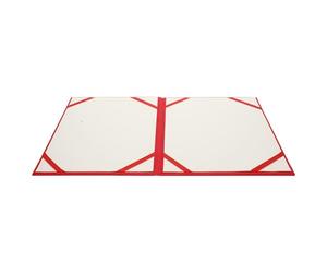 Couverture en Papier Rouge de Certificat pour Diplôme et Photo | Protecteur Délicat, Rangement Pratique, Usage Boutique et Maison, Format pour Documents Officiels