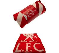 Couverture en Polaire LIVERPOOL FC Rouge & Blanche 125 x 150 cm