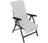 Couverture en polaire - Serviette pour chaise de jardin - Détente estivale - Coton respirant - 130 x 60 cm - Disponible en plusieurs couleurs