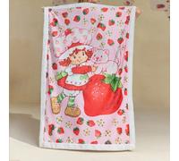 Couverture épaisse en polaire imprimée de personnages de dessin animé et de fraises, idée cadeau pour la Saint-Valentin, l'hiver et le printemps 100*150,120*200,150*200,180*200,130*150,200*230,70*100C