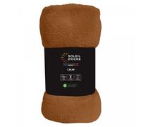 Couverture Flanelle 180x220 Cm Calin Terra, Par Soleil D'ocre