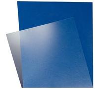 Couverture, format A4, en PVC, transparente, 0,25 mm