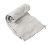 Couverture ignifuge en fibre de céramique de 2 mm, résistante à la chaleur jusqu'à 1260 °C, tapis isolant pour porte de four et soudure, protection contre les hautes températures, 1 m × 0,5 m, blanc