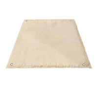 Couverture Ignifuge en Fibre de Verre 0, 5mm pour Camping Extérieur | Légère, Portable et Résistante à L'usure, Cuisine, Tapis de Cheminée, Khaki