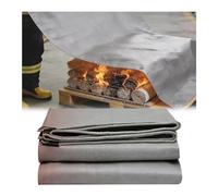 Couverture Ignifuge Multi-Usage for Grill, fumoir et sécurité extérieure(7.7x7.8m)