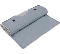 Couverture infrarouge portable pour sauna, sac de sauna, tissu amincissant, sauna professionnelle, thérapie de détoxification, contrôleur à 2 zones, couleur argent
