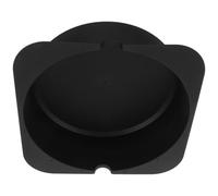Couverture Isolante Anti-feu pour Luminaire Encastré, Capot Noir ABS | Étanchéité Hermétique, Réduit L’accumulation Thermique, pour Plafonds Boisés et Faux Plafonds