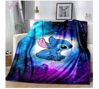 Couverture JINDING Flanelle Microfibre Super Douce et Chaude- 130x150cm-Adaptée au lit et au Canapé-pour Adultes et Enfants