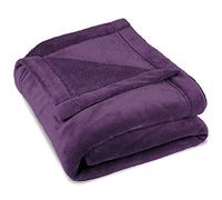 Couverture, Jour/Plafond, Montréal, Polaire Microfibre - Celinatex., Polyester, Lilas, 150 x 200 cm