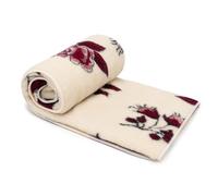 Couverture Laine Merinos 180x200 cm - Couverture Mouton Chaude - 100% Laine Merinos - Grande et Moelleuse - Poids 500g/m2 - Matériau Respirant