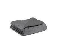 Couverture lestée 150x200 CM CELESTE bicolore gris clair et gris 7 kg
