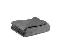 Couverture lestée 150x200 CM CELESTE bicolore gris clair et gris 9 kg