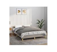 vidaXL Couverture Lestée avec Housse, Couette Lestée Adulte, Couverture Pondérée avec Boucles, Couverture Lourde, Gris 138x200 cm 6 kg Tissu 350826 Gris G