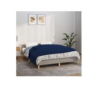 Couverture lestée Bleu 122x183 cm 9 kg Tissu3154794