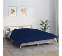 Couverture lestée Bleu 220x240 cm 15 kg Tissu Bleu G