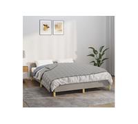 Couverture lestée Gris 120x180 cm 5 kg Tissu