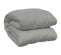 Couverture lestée Gris 200x200 cm 13 kg Tissu