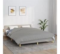 Couverture lestée Gris 200x200 cm 9 kg Tissu Gris G