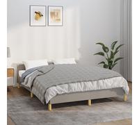 Couverture lestée Gris 140x200 cm 6 kg Tissu