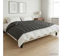 Couverture Lestée Literie Couette Housse Lit Adulte Chambre Maison Tissu vidaXL