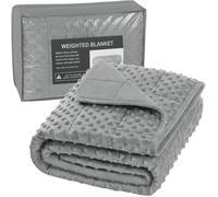 Couverture Lestée pour Enfants - WOLTU - 90x120 cm - Double Face - Gris