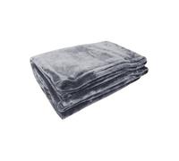 Couverture microfibre Microflannel 220x240 cm gris