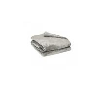 Couverture Microflanelle Grise 100% polyester 280g 240x220
