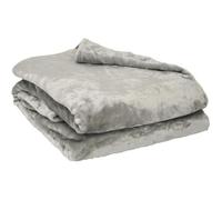 Couverture Microflanelle Toison d'Or - 130 x 170 cm - Coloris Perle