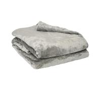 Couverture Microflanelle Toison d'Or - 220 x 240 cm - Coloris Perle