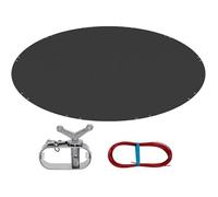 Couverture Piscine Ronde - WOLTU - F420cm - Anti-poussière en PE 200g-m²