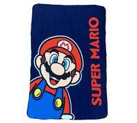 Couverture Plaid CARTOON pour Enfants Super Mario en 100% Polyester 100 x 140 cm