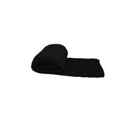 Couverture, plaid polaire 150 x 200 cm en flanelle ultra doux - Noir