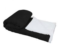Vivezen Plaid polaire 220 x 240 cm flanelle et sherpa ultra doux