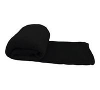 Couverture, plaid polaire 220 x 240 cm en flanelle ultra doux - Noir Noir G
