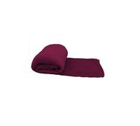 Couverture, plaid polaire 220 x 240 cm en flanelle ultra doux - Prune - Vivezen