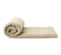 Couverture, plaid polaire, jeté de canapé 150 x 200 cm Cosy ultra doux - 100% Polyester - Beige - Vivezen beige