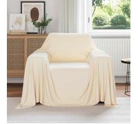 Couverture / Plaid - VIDAXL - Lot 6 - Crème - Toison polaire synthétique - 210 x 140 cm