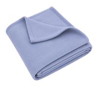 Couverture polaire 180x220 cm Isba Myosotis 100% Polyester 320 g/m2 traité non-feu